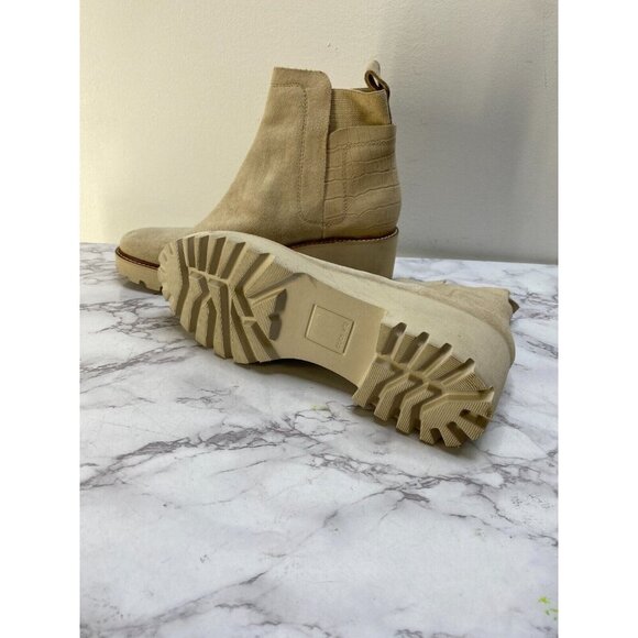 Dole Vita Women's Suede Waterproof Ankle Boots SZ 10 - Picture 6 of 6
